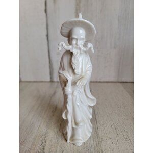 Homco vintage wizard Japan weight statue figure‎ magic staff old man